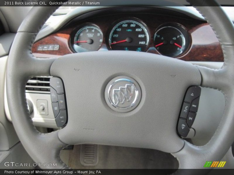 Quicksilver Metallic / Titanium 2011 Buick Lucerne CXL