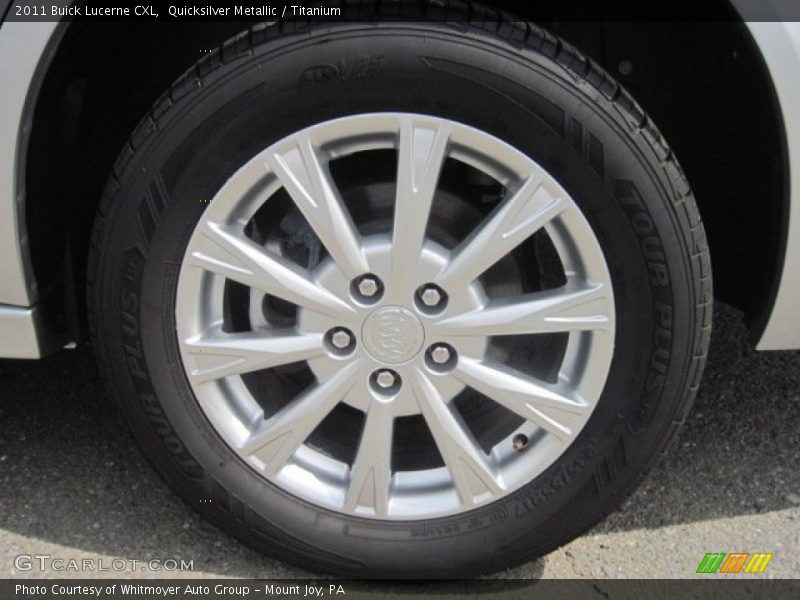 Quicksilver Metallic / Titanium 2011 Buick Lucerne CXL
