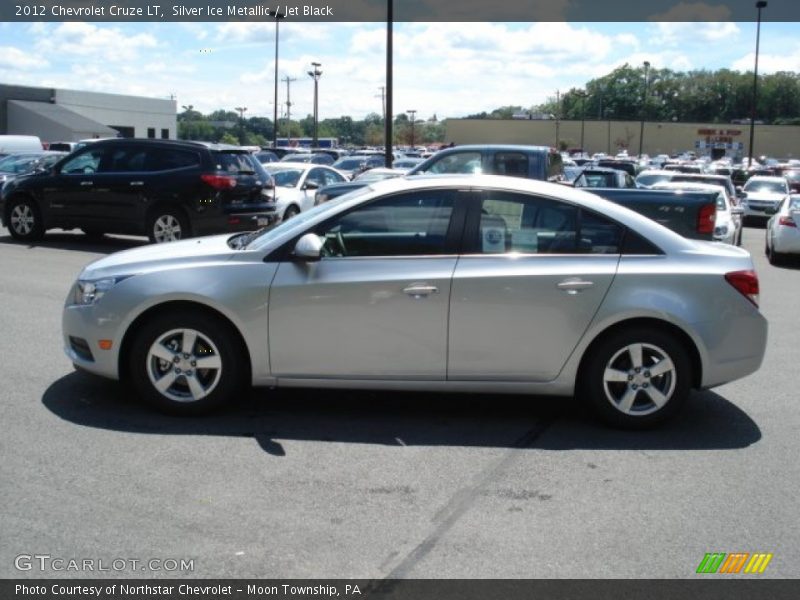 Silver Ice Metallic / Jet Black 2012 Chevrolet Cruze LT