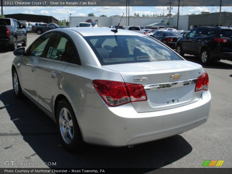 Silver Ice Metallic / Jet Black 2012 Chevrolet Cruze LT