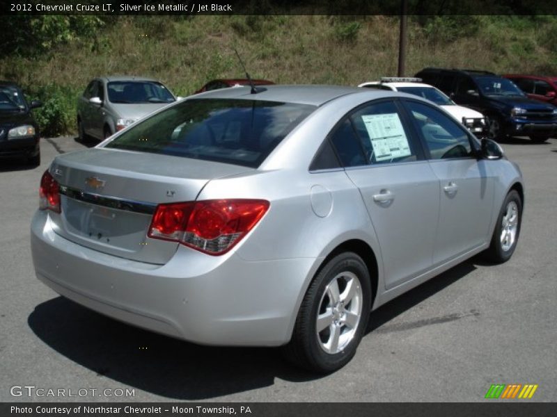 Silver Ice Metallic / Jet Black 2012 Chevrolet Cruze LT