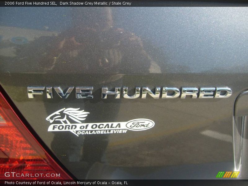 Dark Shadow Grey Metallic / Shale Grey 2006 Ford Five Hundred SEL