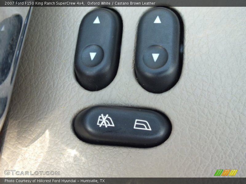 Oxford White / Castano Brown Leather 2007 Ford F150 King Ranch SuperCrew 4x4