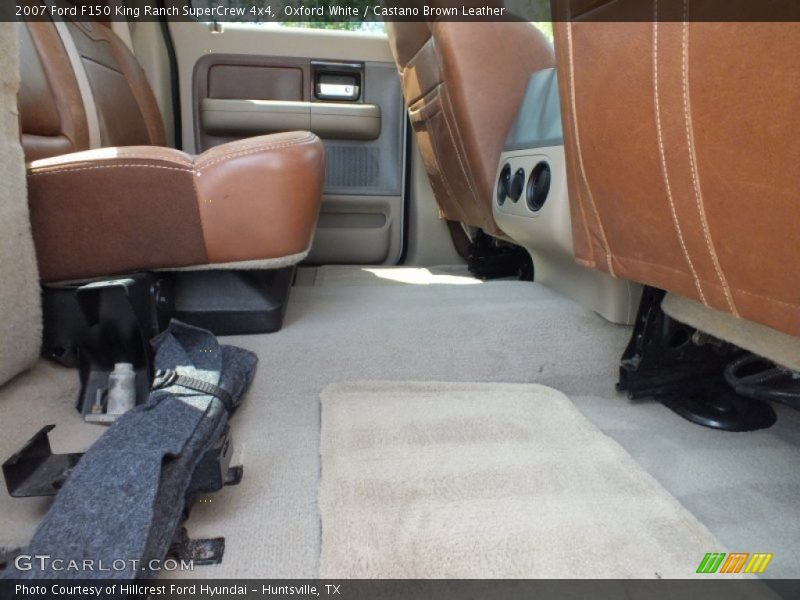 Oxford White / Castano Brown Leather 2007 Ford F150 King Ranch SuperCrew 4x4