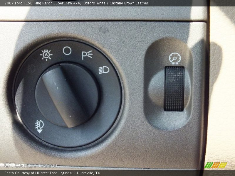 Oxford White / Castano Brown Leather 2007 Ford F150 King Ranch SuperCrew 4x4