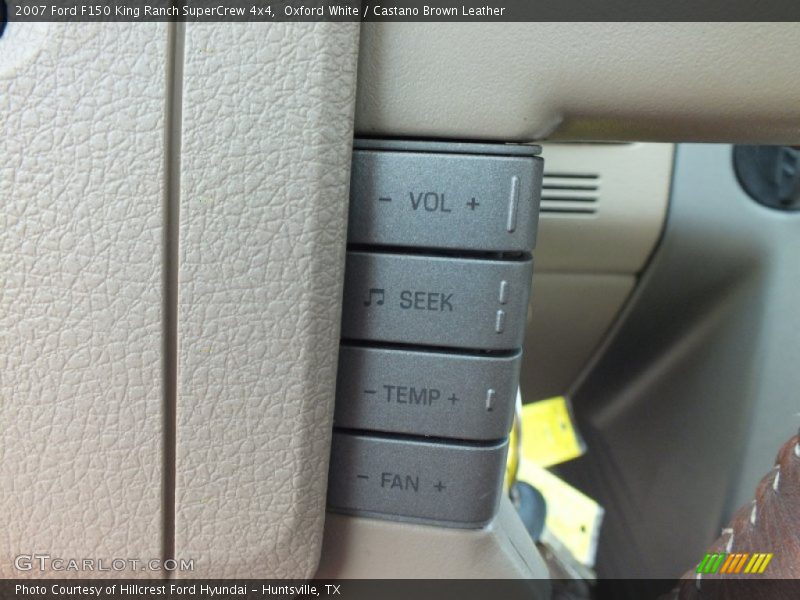 Oxford White / Castano Brown Leather 2007 Ford F150 King Ranch SuperCrew 4x4
