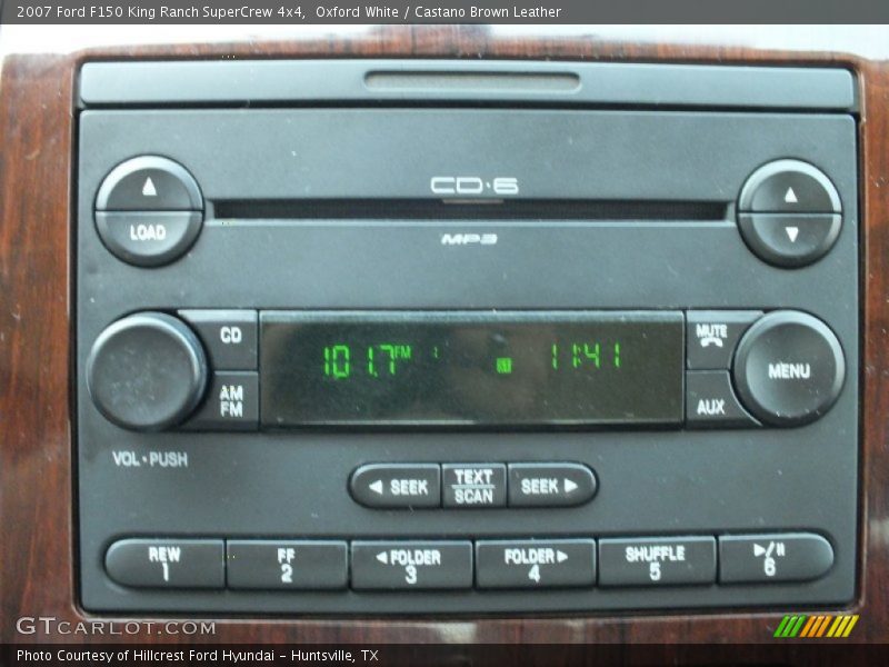 Oxford White / Castano Brown Leather 2007 Ford F150 King Ranch SuperCrew 4x4