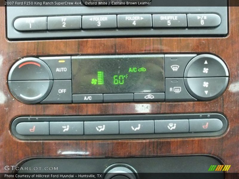 Oxford White / Castano Brown Leather 2007 Ford F150 King Ranch SuperCrew 4x4