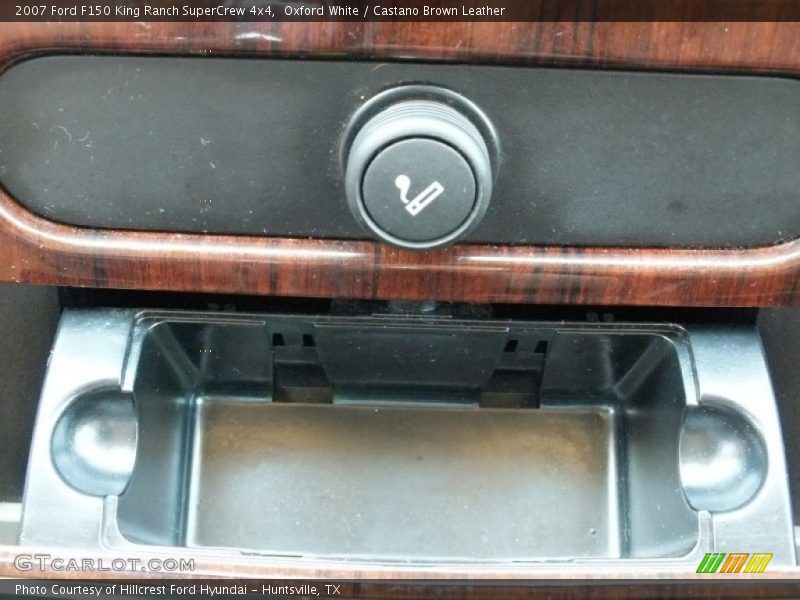 Oxford White / Castano Brown Leather 2007 Ford F150 King Ranch SuperCrew 4x4