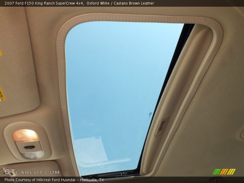 Oxford White / Castano Brown Leather 2007 Ford F150 King Ranch SuperCrew 4x4