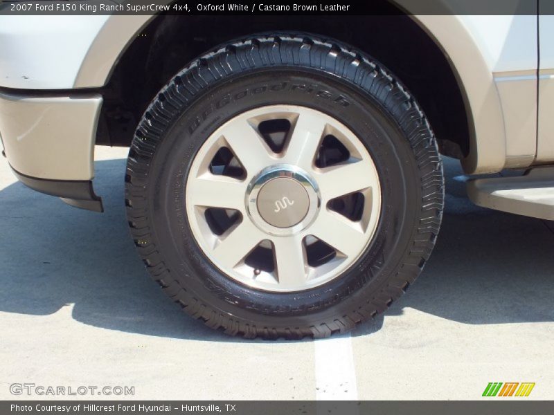 Oxford White / Castano Brown Leather 2007 Ford F150 King Ranch SuperCrew 4x4