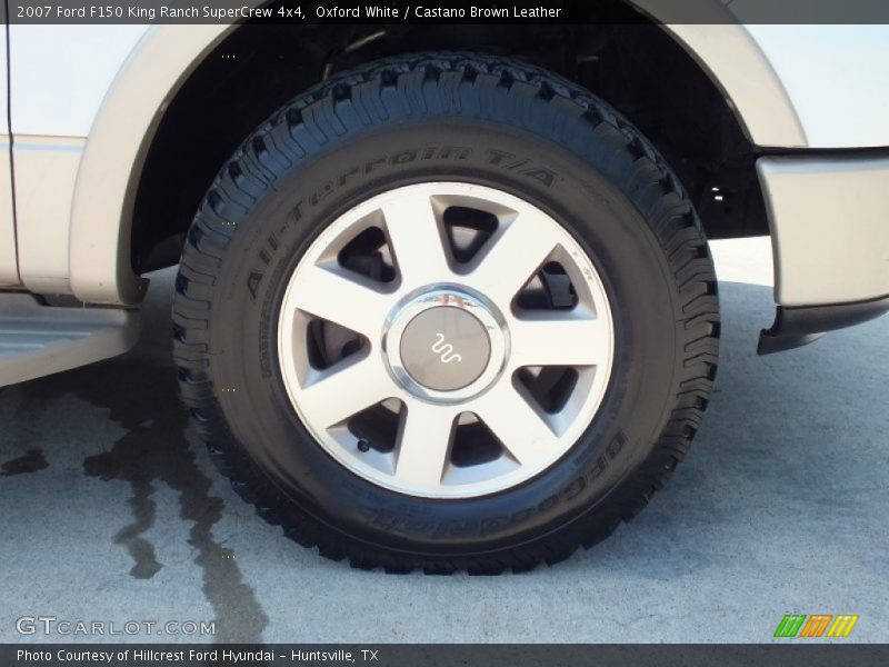 Oxford White / Castano Brown Leather 2007 Ford F150 King Ranch SuperCrew 4x4