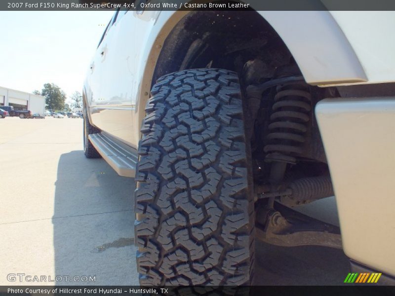 Oxford White / Castano Brown Leather 2007 Ford F150 King Ranch SuperCrew 4x4