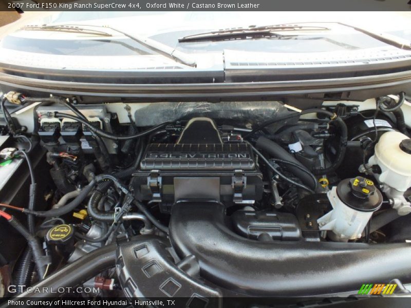 Oxford White / Castano Brown Leather 2007 Ford F150 King Ranch SuperCrew 4x4