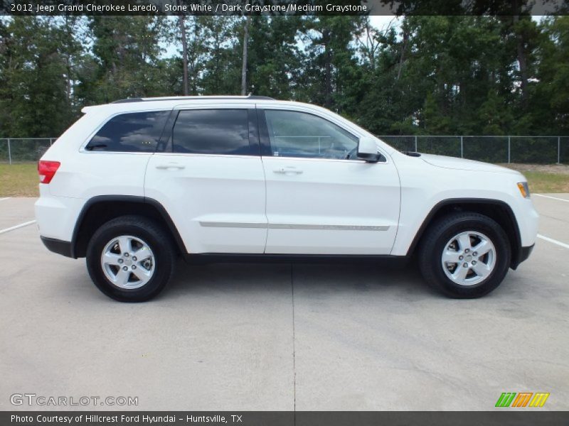 Stone White / Dark Graystone/Medium Graystone 2012 Jeep Grand Cherokee Laredo