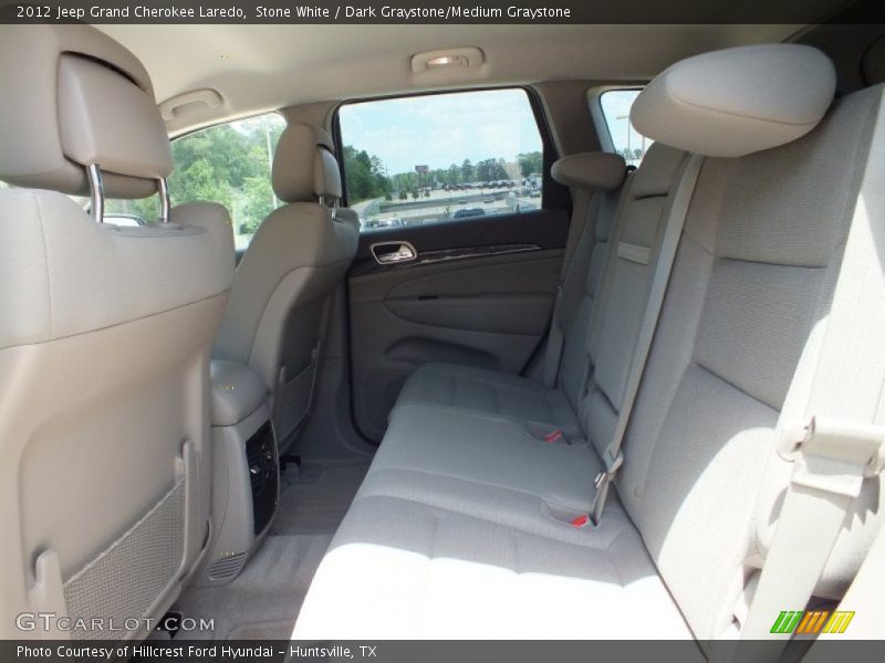 Stone White / Dark Graystone/Medium Graystone 2012 Jeep Grand Cherokee Laredo