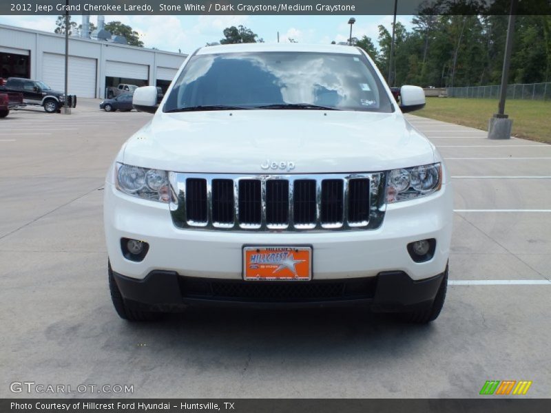 Stone White / Dark Graystone/Medium Graystone 2012 Jeep Grand Cherokee Laredo