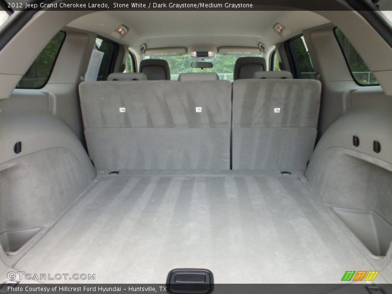 Stone White / Dark Graystone/Medium Graystone 2012 Jeep Grand Cherokee Laredo