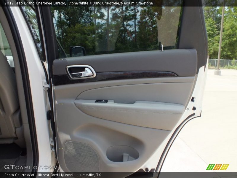 Stone White / Dark Graystone/Medium Graystone 2012 Jeep Grand Cherokee Laredo
