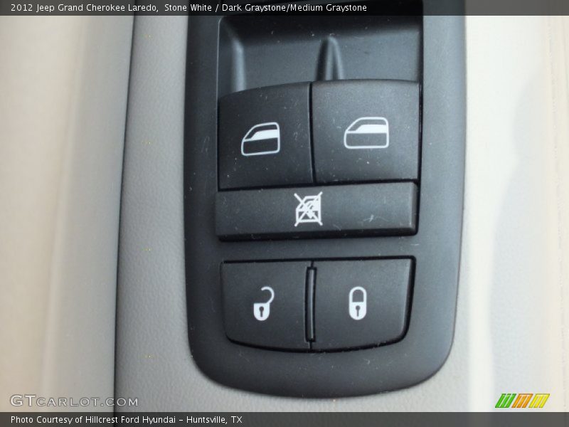 Stone White / Dark Graystone/Medium Graystone 2012 Jeep Grand Cherokee Laredo