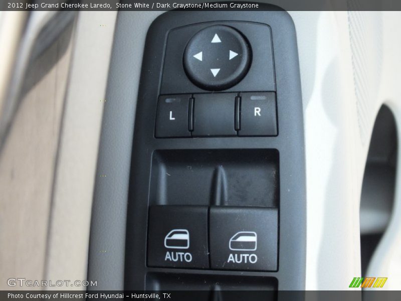 Stone White / Dark Graystone/Medium Graystone 2012 Jeep Grand Cherokee Laredo