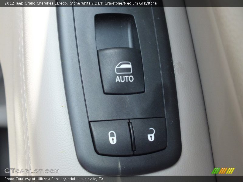 Stone White / Dark Graystone/Medium Graystone 2012 Jeep Grand Cherokee Laredo