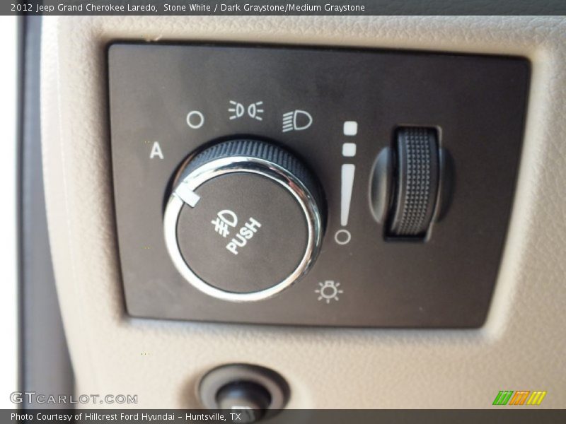Stone White / Dark Graystone/Medium Graystone 2012 Jeep Grand Cherokee Laredo