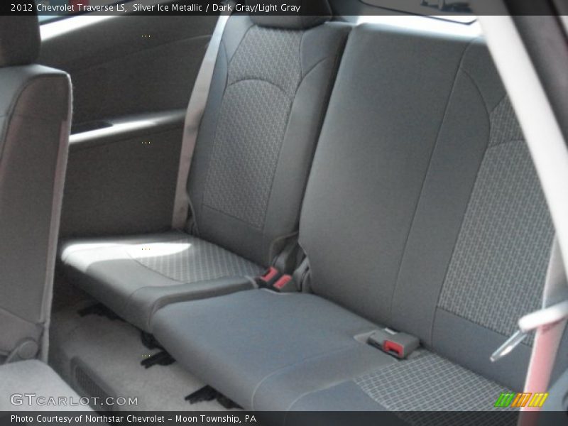 Silver Ice Metallic / Dark Gray/Light Gray 2012 Chevrolet Traverse LS