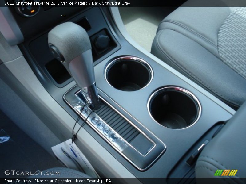 Silver Ice Metallic / Dark Gray/Light Gray 2012 Chevrolet Traverse LS