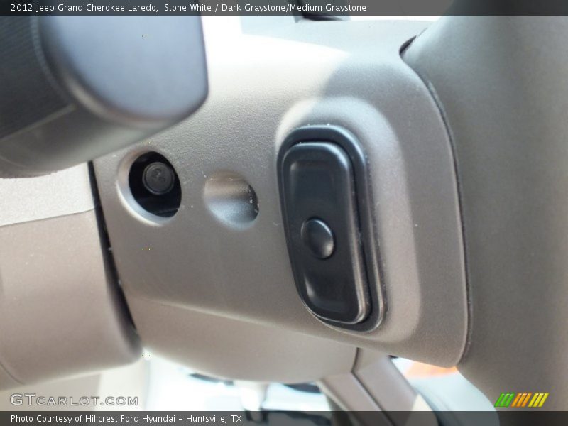Stone White / Dark Graystone/Medium Graystone 2012 Jeep Grand Cherokee Laredo