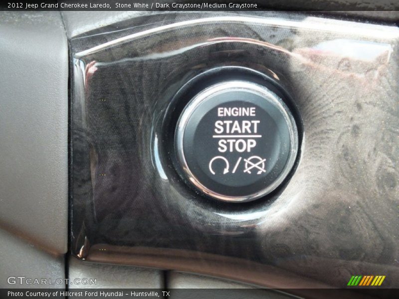 Stone White / Dark Graystone/Medium Graystone 2012 Jeep Grand Cherokee Laredo