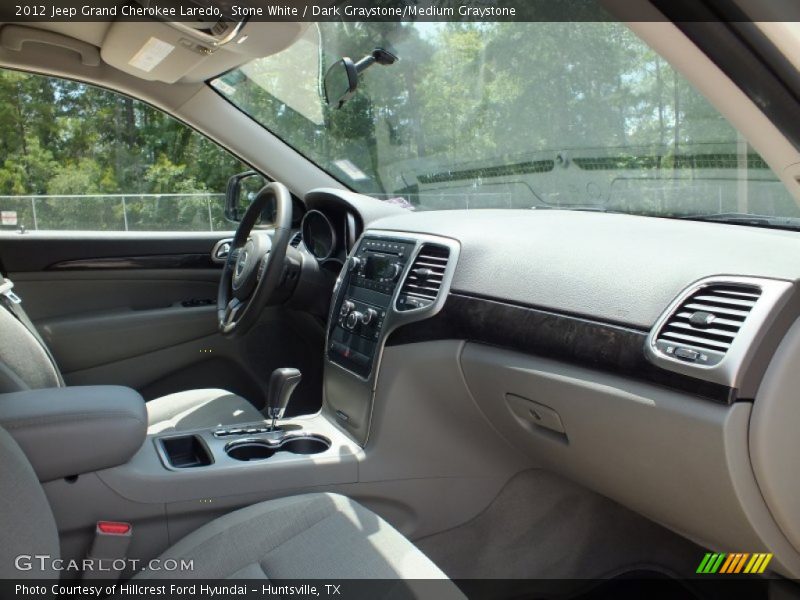 Stone White / Dark Graystone/Medium Graystone 2012 Jeep Grand Cherokee Laredo