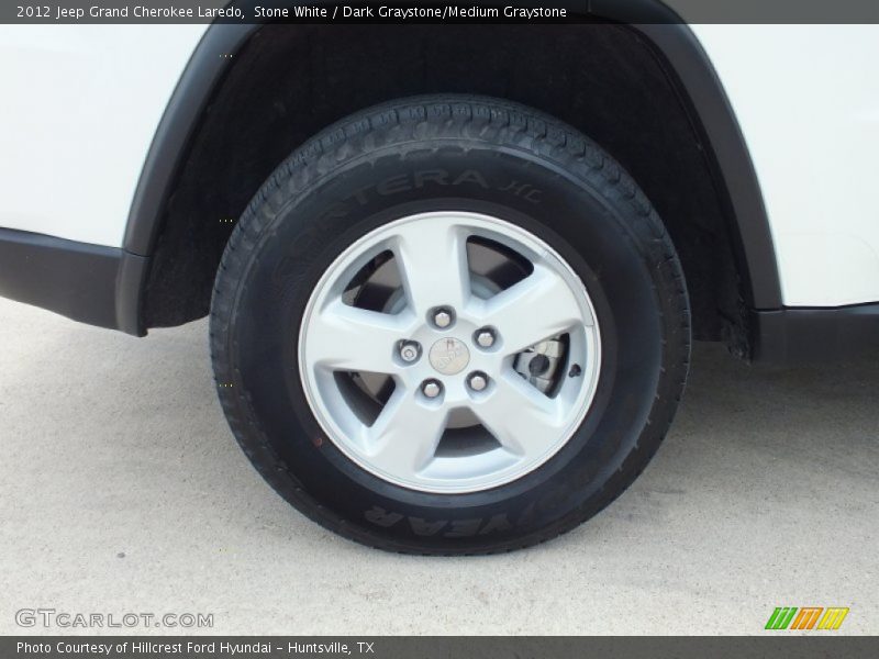 Stone White / Dark Graystone/Medium Graystone 2012 Jeep Grand Cherokee Laredo