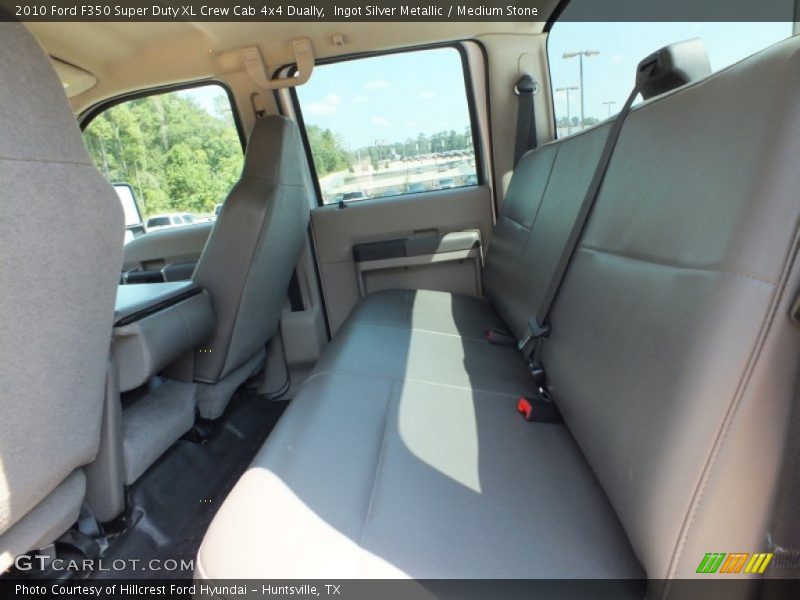Rear Seat of 2010 F350 Super Duty XL Crew Cab 4x4 Dually