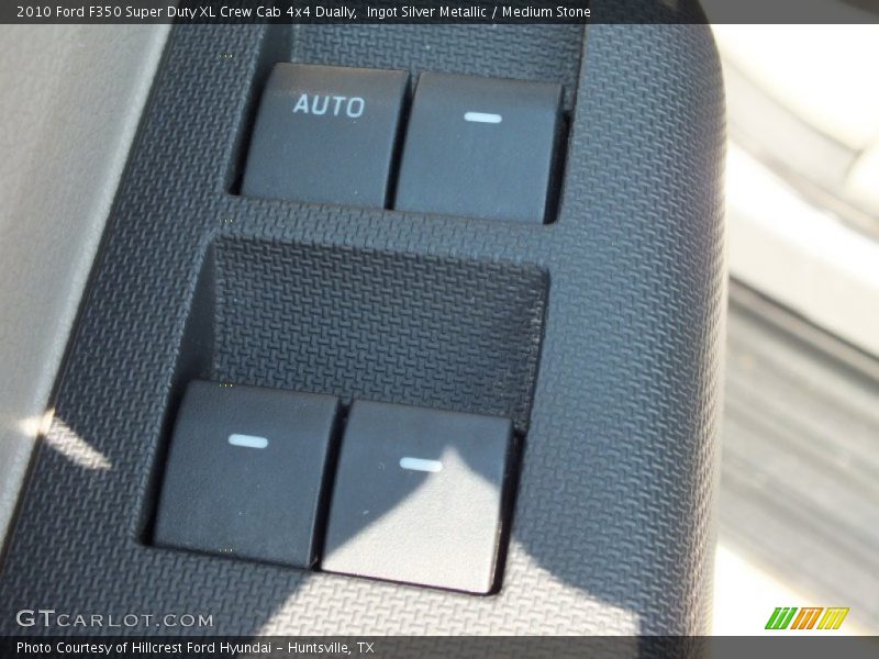 Ingot Silver Metallic / Medium Stone 2010 Ford F350 Super Duty XL Crew Cab 4x4 Dually