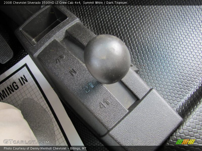 Summit White / Dark Titanium 2008 Chevrolet Silverado 3500HD LS Crew Cab 4x4