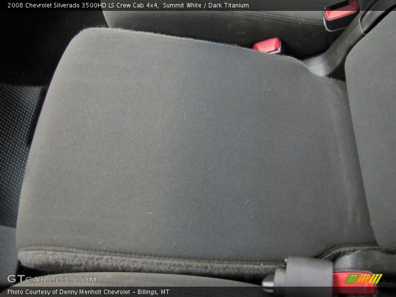 Summit White / Dark Titanium 2008 Chevrolet Silverado 3500HD LS Crew Cab 4x4