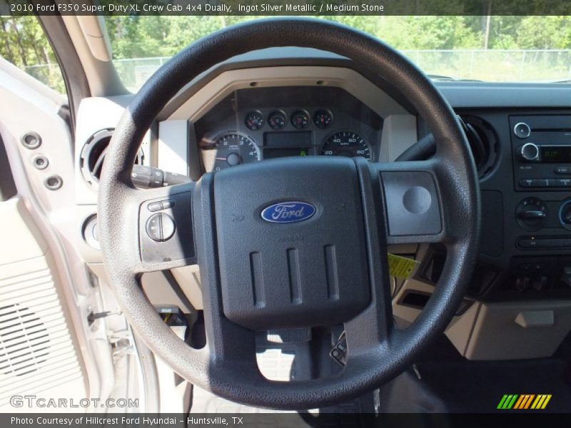  2010 F350 Super Duty XL Crew Cab 4x4 Dually Steering Wheel