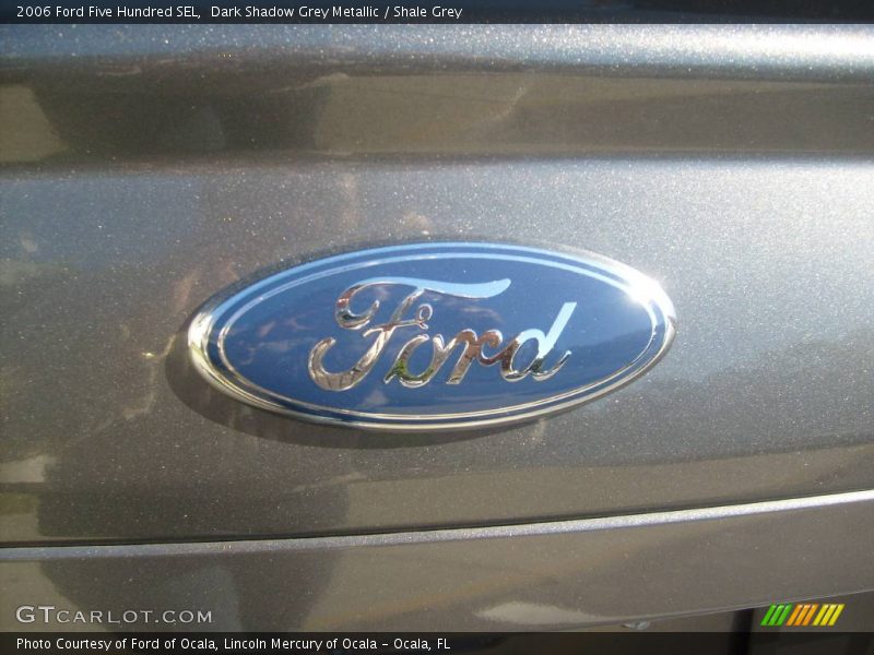 Dark Shadow Grey Metallic / Shale Grey 2006 Ford Five Hundred SEL
