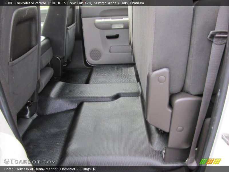 Summit White / Dark Titanium 2008 Chevrolet Silverado 3500HD LS Crew Cab 4x4