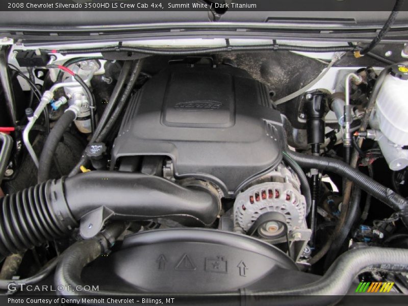  2008 Silverado 3500HD LS Crew Cab 4x4 Engine - 6.0 Liter OHV 16-Valve VVT Vortec V8