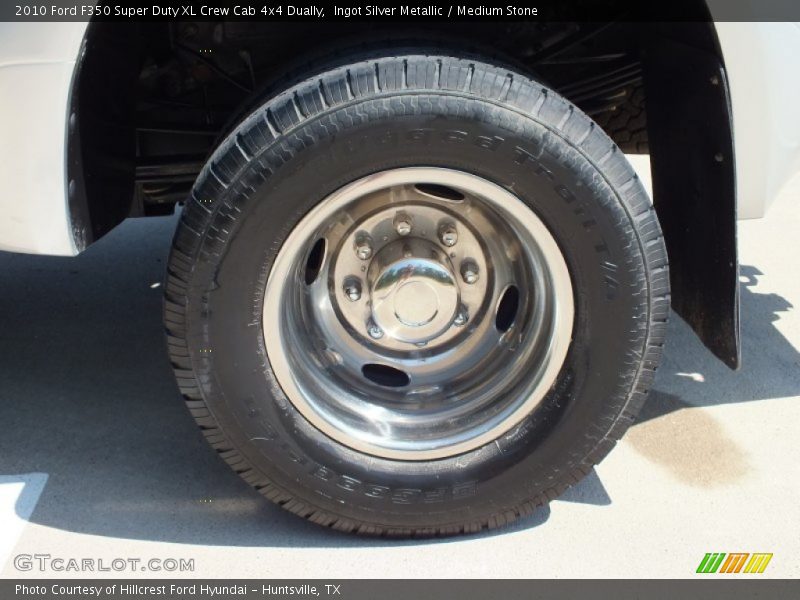  2010 F350 Super Duty XL Crew Cab 4x4 Dually Wheel