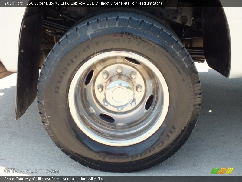  2010 F350 Super Duty XL Crew Cab 4x4 Dually Wheel