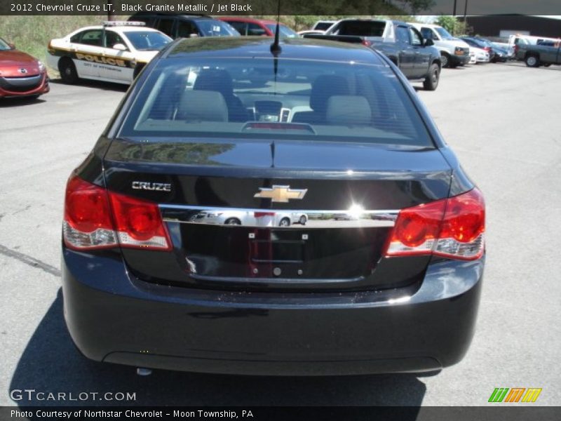 Black Granite Metallic / Jet Black 2012 Chevrolet Cruze LT