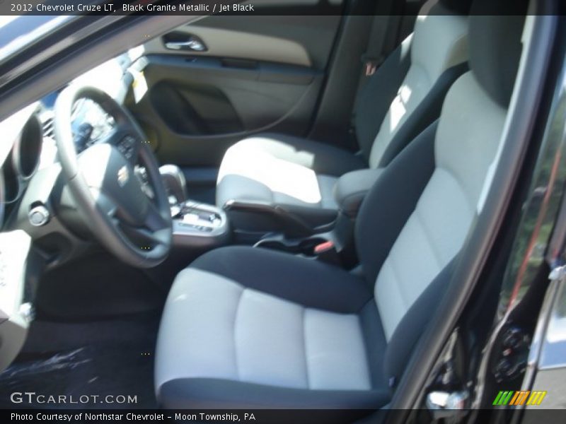 Black Granite Metallic / Jet Black 2012 Chevrolet Cruze LT