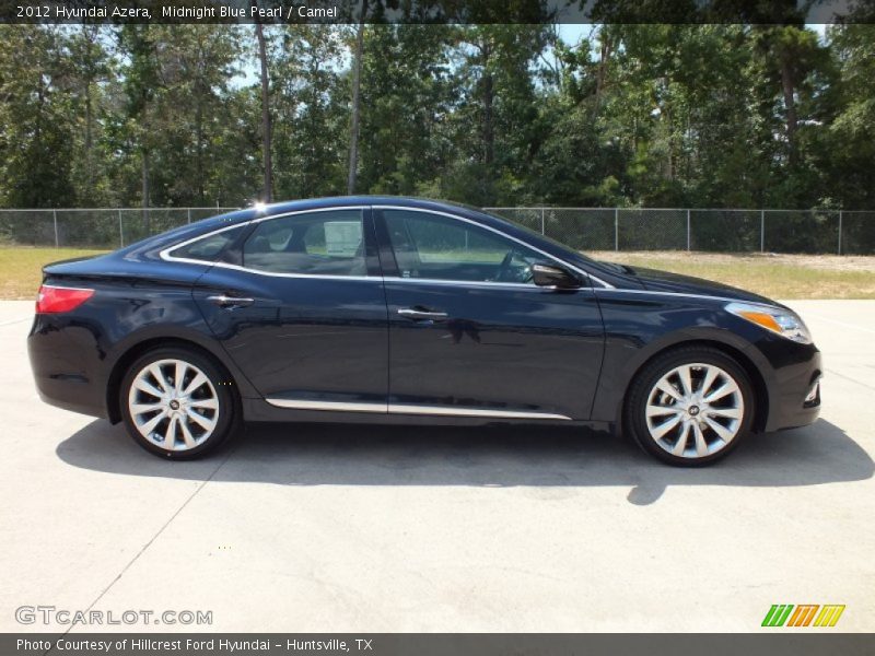 Midnight Blue Pearl / Camel 2012 Hyundai Azera