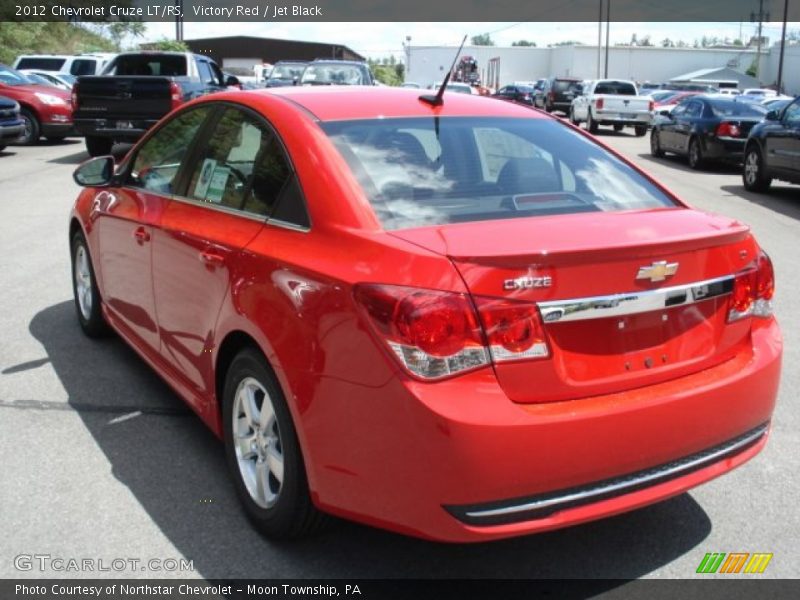 Victory Red / Jet Black 2012 Chevrolet Cruze LT/RS