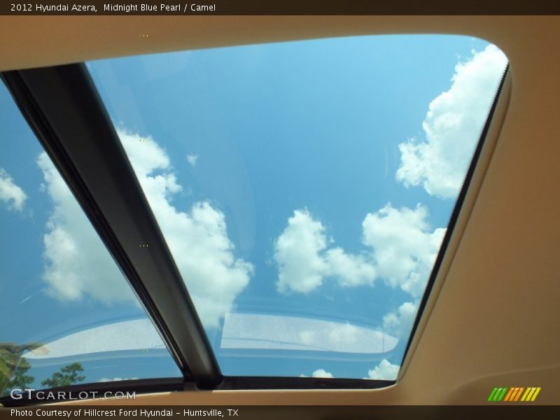 Midnight Blue Pearl / Camel 2012 Hyundai Azera