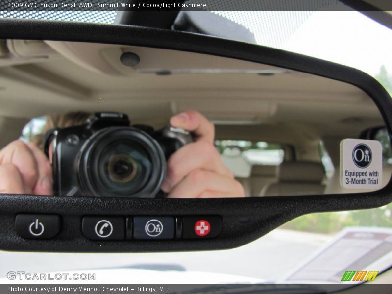 Summit White / Cocoa/Light Cashmere 2009 GMC Yukon Denali AWD