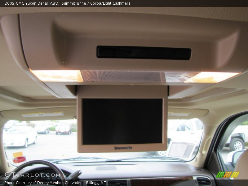 Summit White / Cocoa/Light Cashmere 2009 GMC Yukon Denali AWD